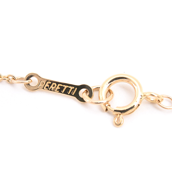 ティファニー ネックレス レディース オープンハート ペンダント エルサペレッティ イエローゴールド 750YG TIFFANY 中古