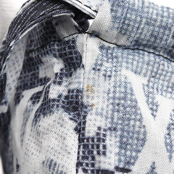 ルイヴィトン 服飾小物 レディース セット マスク バンダナ モノグラム タペストリー コットン100% ネイビー系 Louis Vuitton MP2886 中古