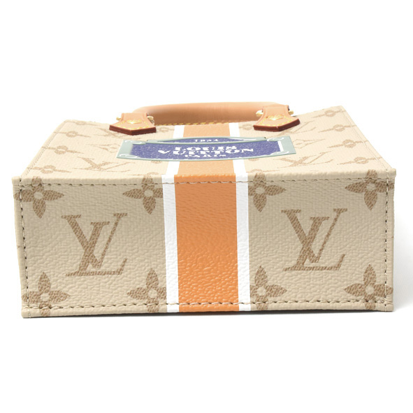 ルイヴィトン バッグ レディース モノグラム プティットサックプラ 2WAYショルダーバッグ ベージュ Louis Vuitton M23615 中古