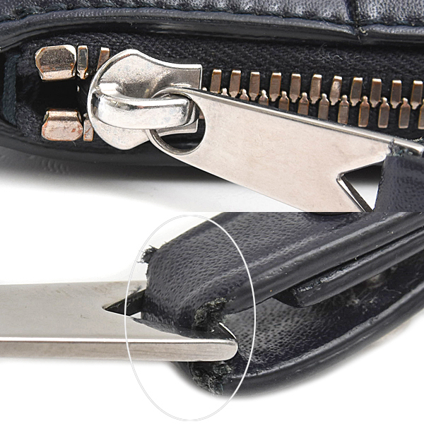 ボッテガヴィネタ バッグ メンズ イントレチャート セカンドバッグ クラッチバッグ スクエア カーフ BOTTEGA VENETA 中古