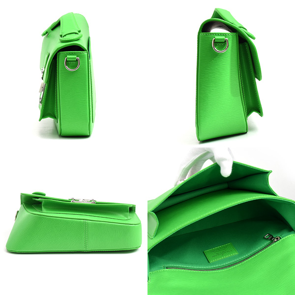 ルイヴィトン バッグ メンズ レディース エピ モンソー ディストーテッド 2WAY グリーン Louis Vuitton M81321 中古