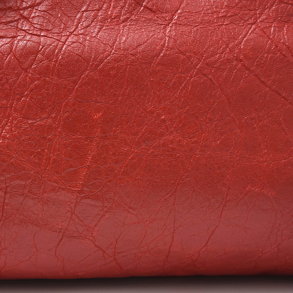 バレンシアガ バッグ レディース メンズ クラシックメタルエッジシティ ショルダーバッグ レッド レザー BALENCIAGA 390160 中古