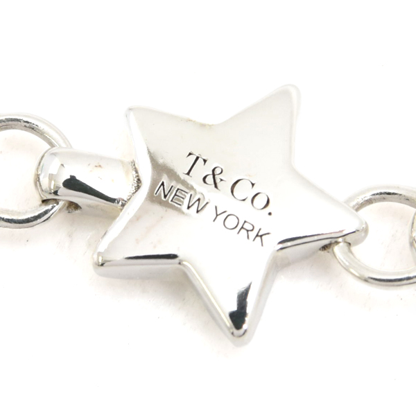 ティファニー ブレス メンズ ティファニー×シュプリームコラボ パフスター ブレスレット TIFFANY SV925 中古