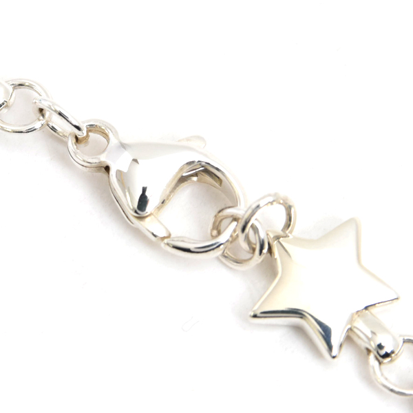 ティファニー ブレス メンズ ティファニー×シュプリームコラボ パフスター ブレスレット TIFFANY SV925 中古