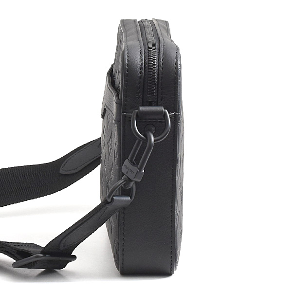 ルイヴィトン バッグ メンズ トリオメッセンジャー ショルダーバッグ モノグラムシャドウ ノワール ブラック M46602 Louis Vuitton 中古