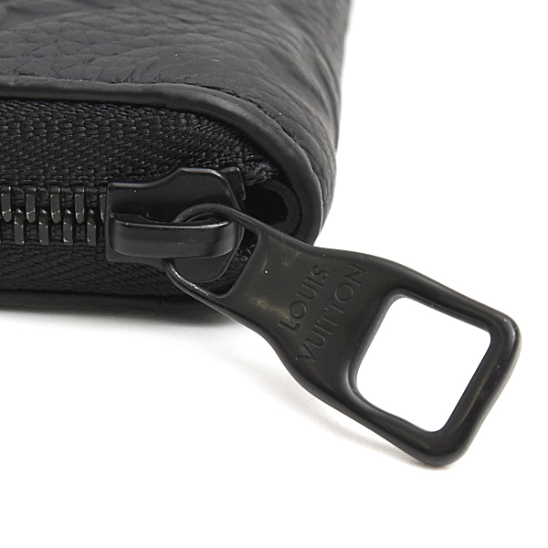 ルイヴィトン 財布 メンズ ジッピーウォレット ホリゾンタル 長財布 ノワール トリヨンレザー M11721 Louis Vuitton 中古