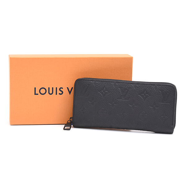 ルイヴィトン 財布 メンズ ジッピーウォレット ホリゾンタル 長財布 ノワール トリヨンレザー M11721 Louis Vuitton 中古