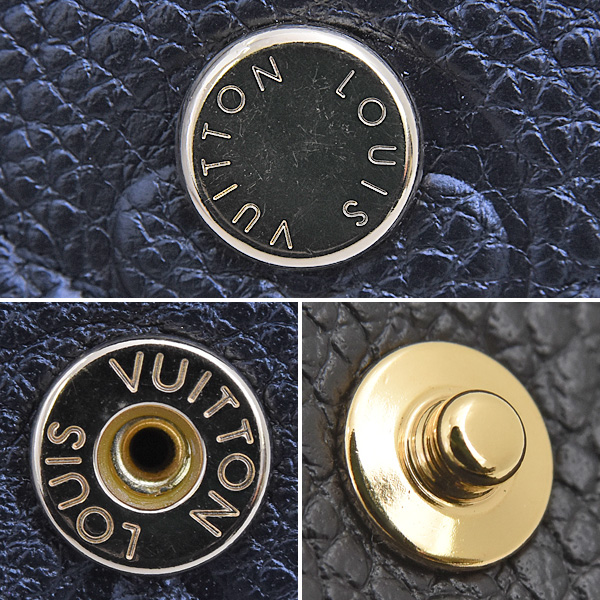 ルイヴィトン 財布 レディース モノグラム アンプラント ポルトフォイユ ヴィクトリーヌ ノワール 黒 Louis Vuitton M64060 未使用展示品