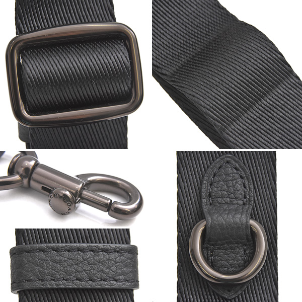 コーチ バッグ レディース メンズ チャーター クロスボディ シグネチャー レザー ブラック ショルダー クラッチ 2WAY COACH C2609 BLK 中古