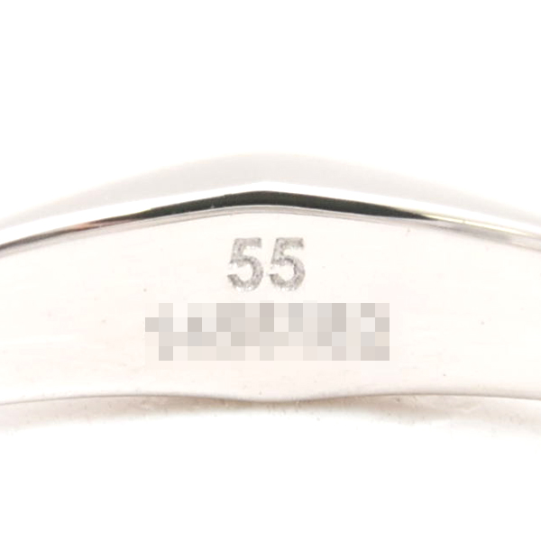 フレッド 指輪 ユニセックス クードゥ フードゥル ウェディングバンド リング 55号 ホワイトゴールド FRED 750WG 中古