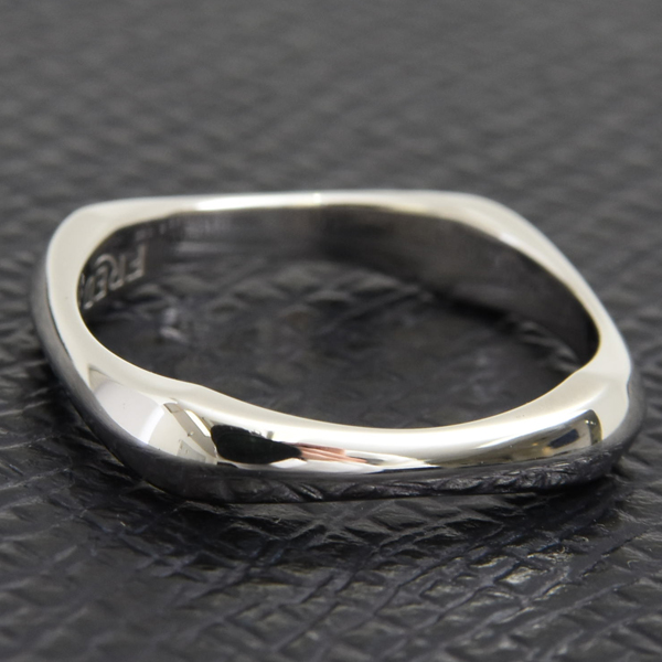 フレッド 指輪 ユニセックス クードゥ フードゥル ウェディングバンド リング 55号 ホワイトゴールド FRED 750WG 中古