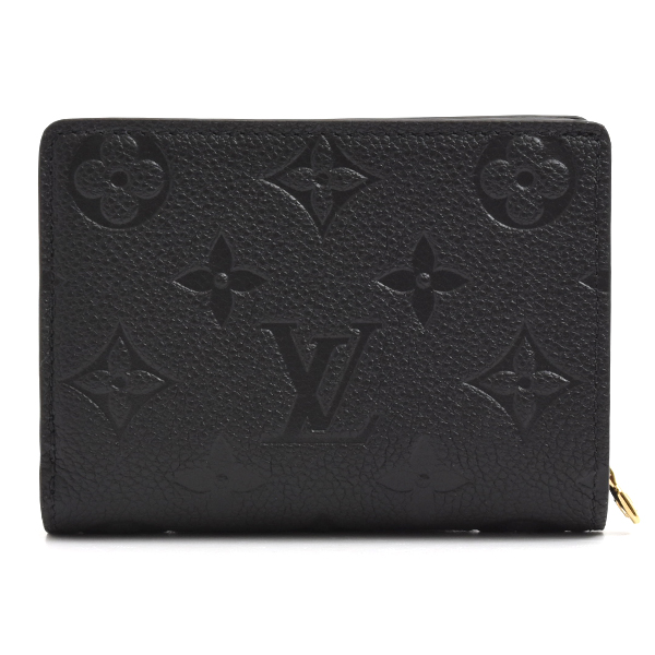 ルイヴィトン 財布 レディース アンプラント ポルトフォイユ クレア 二つ折り財布 ノワール Louis Vuitton M80151 未使用展示品