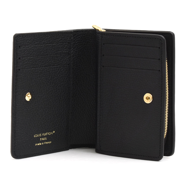 ルイヴィトン 財布 レディース アンプラント ポルトフォイユ クレア 二つ折り財布 ノワール Louis Vuitton M80151 未使用展示品