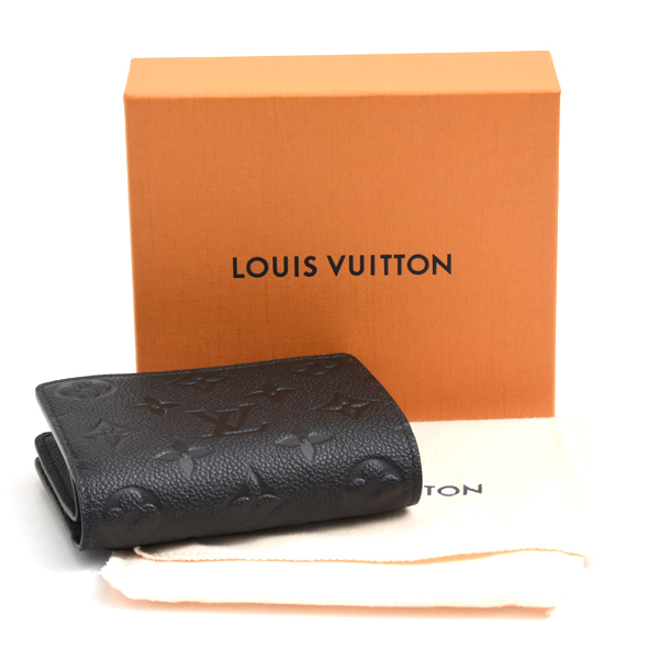 ルイヴィトン 財布 レディース アンプラント ポルトフォイユ クレア 二つ折り財布 ノワール Louis Vuitton M80151 未使用展示品