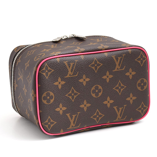 ルイヴィトン バッグ レディース モノグラム ニースミニ バニティバッグ ハンドバッグ ピンク Louis Vuitton M12650 未使用展示品