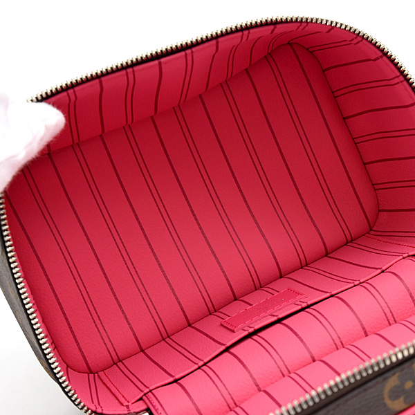 ルイヴィトン バッグ レディース モノグラム ニースミニ バニティバッグ ハンドバッグ ピンク Louis Vuitton M12650 未使用展示品