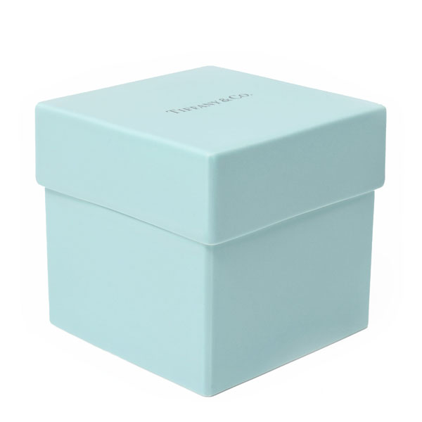 ティファニー ブランド小物 レディース 小物入れ BOX 陶器 ブルー TIFFANY 未使用展示品