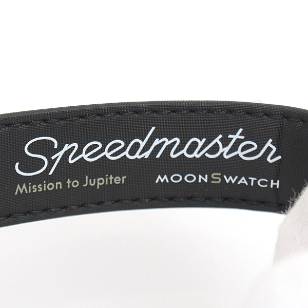 オメガ×スォッチ 時計 メンズ MISSION TO JUPITER ムーンウォッチ 木星 電池式 グレー文字盤 OMEGA×SWATCH S033C100 未使用展示品