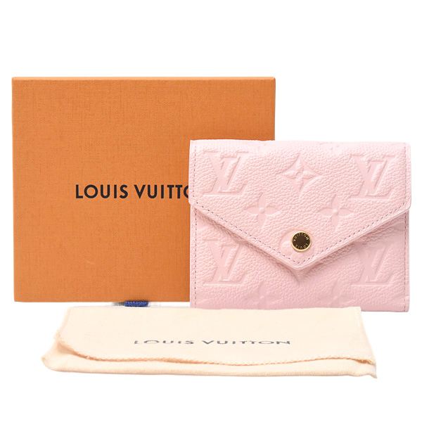 ルイヴィトン 財布 レディース モノグラムアンプラント ポルトフォイユ ヴィクトリーヌ Louis Vuitton M29460 中古