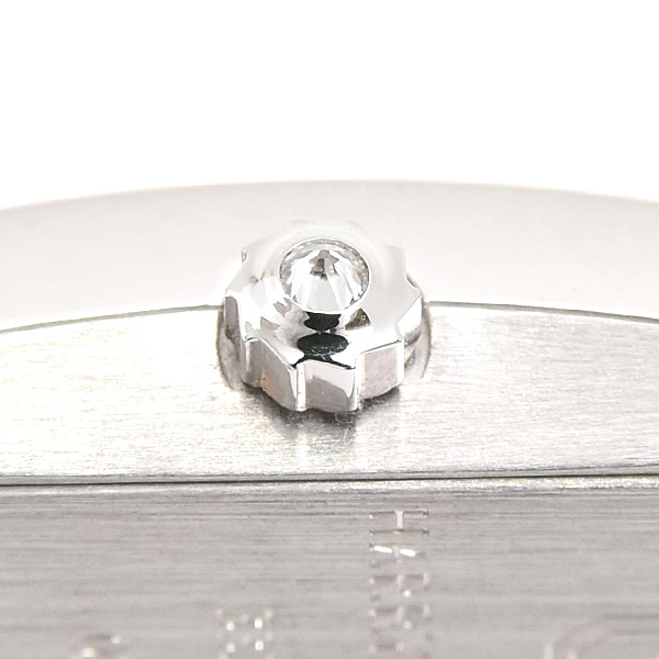 ハリーウィンストン 時計 レディース アヴェニューC ミニ 電池式 ダイヤモンド文字盤 ホワイトゴールド  HARRY WINSTON 750WG 332LQW AVCQHM16WW021 中古