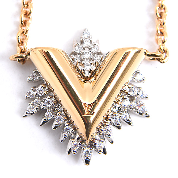 ルイヴィトン ブレスレット レディース ブラスレ コリエ グローリー V ゴールドカラー シルバーカラー Louis Vuitton M00373 GP 中古