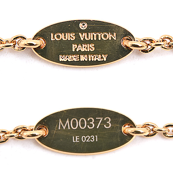 ルイヴィトン ブレスレット レディース ブラスレ コリエ グローリー V ゴールドカラー シルバーカラー Louis Vuitton M00373 GP 中古