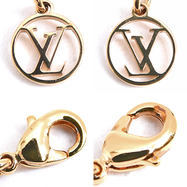 ルイヴィトン ブレスレット レディース ブラスレ コリエ グローリー V ゴールドカラー シルバーカラー Louis Vuitton M00373 GP 中古