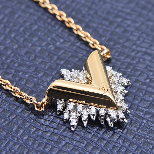 ルイヴィトン ブレスレット レディース ブラスレ コリエ グローリー V ゴールドカラー シルバーカラー Louis Vuitton M00373 GP 中古