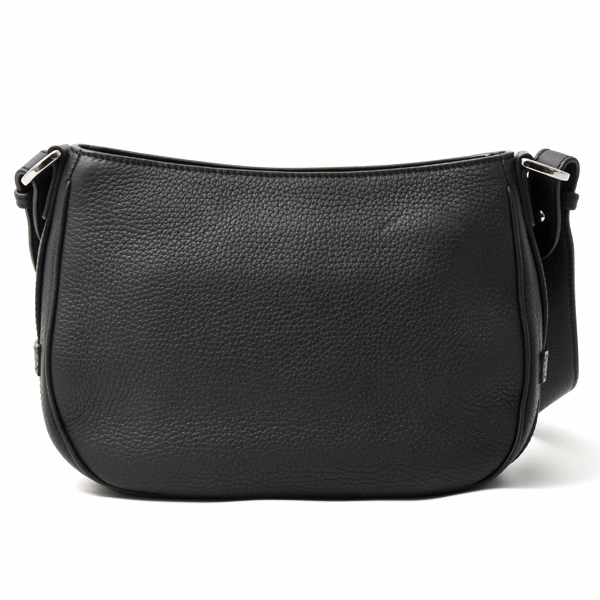 クリスチャンディオール バッグ レディース メンズ サドル ショルダーバッグ メッセンジャーバッグ グレインレザー ブラック Saddle Christian Dior 中古