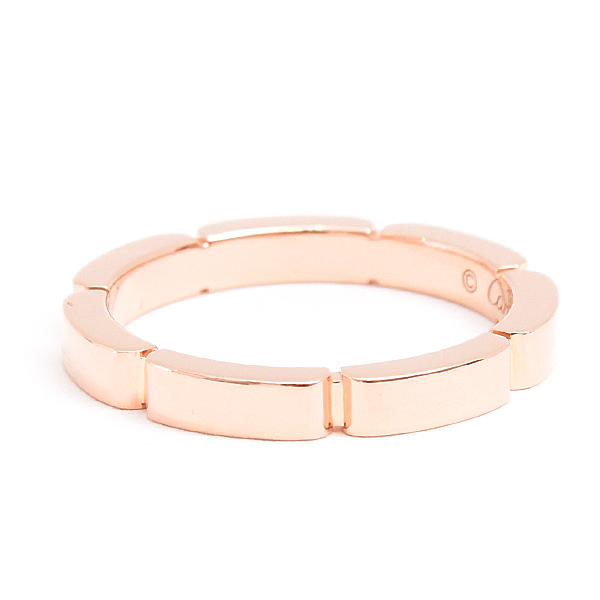 カルティエ 指輪　レディース マイヨンパンテール 4Pダイヤ リング 51号 実寸11号 ピンクゴールド 750PG Cartier 中古