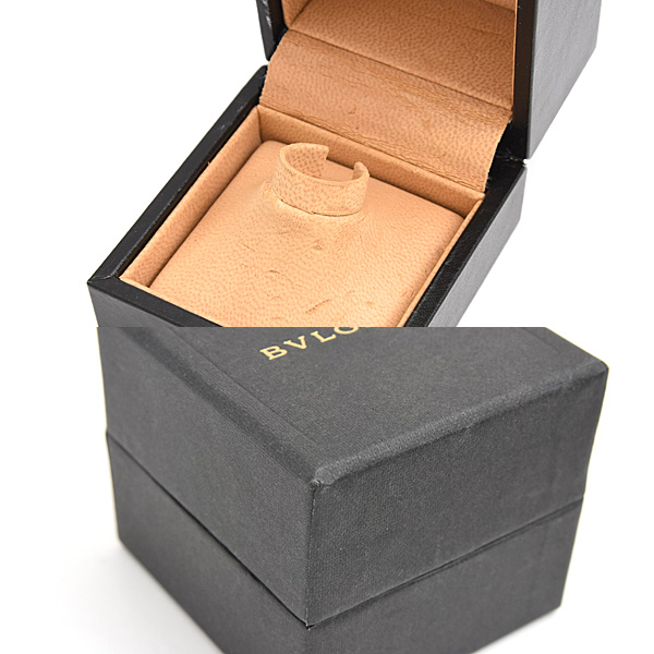 ブルガリ 指輪 メンズ レディース パレンテシ リング 57号 実寸16号 ピンクゴールド 750PG BVLGARI 中古