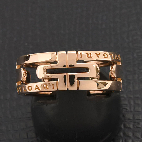 ブルガリ 指輪 メンズ レディース パレンテシ リング 57号 実寸16号 ピンクゴールド 750PG BVLGARI 中古