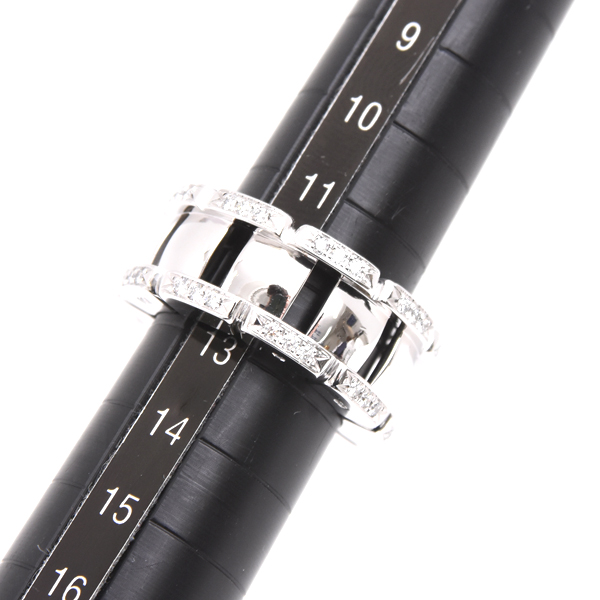 パテックフィリップ 指輪 メンズ Twenty-4 ダイヤモンド リング 52号 ホワイトゴールド PATEK PHILIPPE 750WG 中古