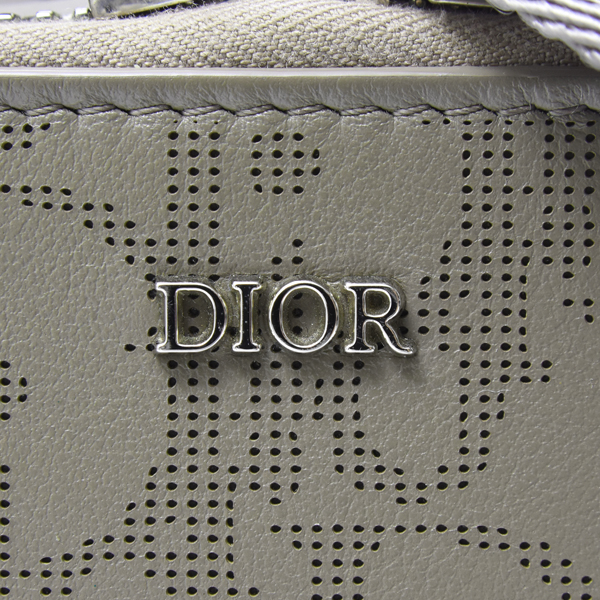 クリスチャンディオール バッグ レディース オブリーグ メッセンジャーポーチ ショルダーバッグ カーキ Christian Dior 中古