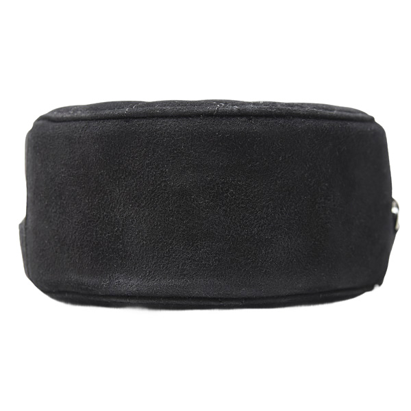 シャネル バッグ レディース マトラッセ スターライン チェーンショルダーバッグ  ココマーク ラウンド スエード ブラック CHANEL 中古