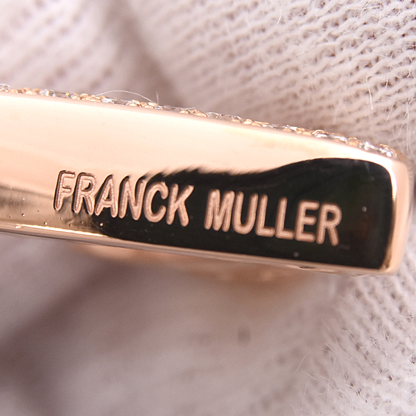 フランクミュラー ネックレス メンズ タリスマン No.7 ダイヤモンドネックレス 保証書付 ピンクゴールド FRANCK MULLER 750PG 中古