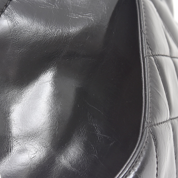 シャネル バッグ レディース ドーヴィル チェーントート ブラック CHANEL A93257 中古