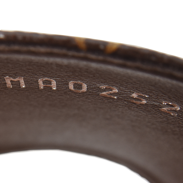 ルイヴィトン 靴 レディース モノグラム ロックイット フラットミュール サンダル サイズ36 日本サイズ23cm程度 ブラウン Louis Vuitton 中古