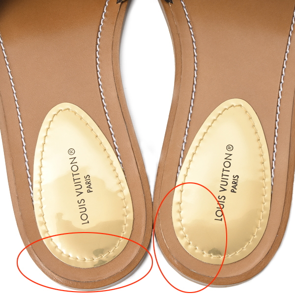 ルイヴィトン 靴 レディース モノグラム ロックイット フラットミュール サンダル サイズ36 日本サイズ23cm程度 ブラウン Louis Vuitton 中古