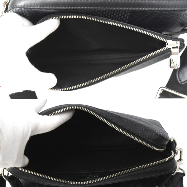 ルイヴィトン バッグ メンズ ダミエグラフィット3D トリオメッセンジャー ショルダーバッグ Louis Vuitton N50017 中古
