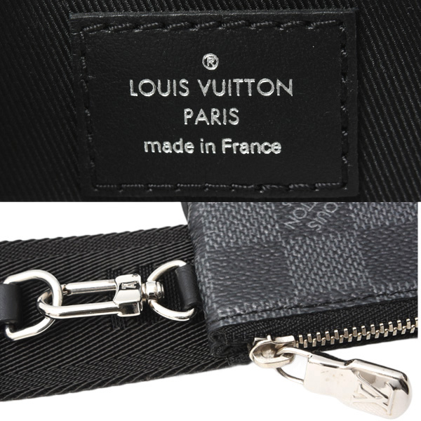 ルイヴィトン バッグ メンズ ダミエグラフィット3D トリオメッセンジャー ショルダーバッグ Louis Vuitton N50017 中古