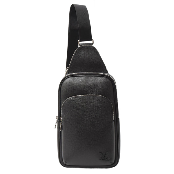 ルイヴィトン バッグ メンズ タイガ アヴェニュー スリングバッグ ボディバッグ ノワール Louis Vuitton M30863 中古
