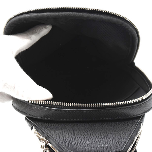 ルイヴィトン バッグ メンズ タイガ アヴェニュー スリングバッグ ボディバッグ ノワール Louis Vuitton M30863 中古