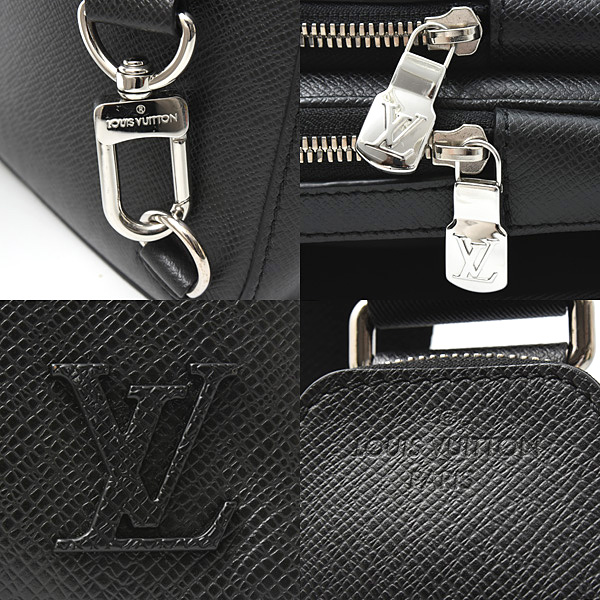 ルイヴィトン バッグ メンズ タイガ アヴェニュー スリングバッグ ボディバッグ ノワール Louis Vuitton M30863 中古