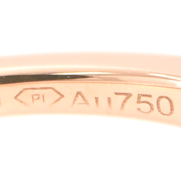 ピアジェ 指輪 レディース ローズ 1Pダイヤモンド リング 49号 ピンクゴールド PIAGET 750PG 中古