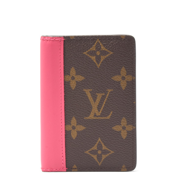 ルイヴィトン カードケース レディース モノグラムマカサー オーガナイザー ドゥ ポッシュ ポンディシェリピンク Louis Vuitton M12831 未使用品