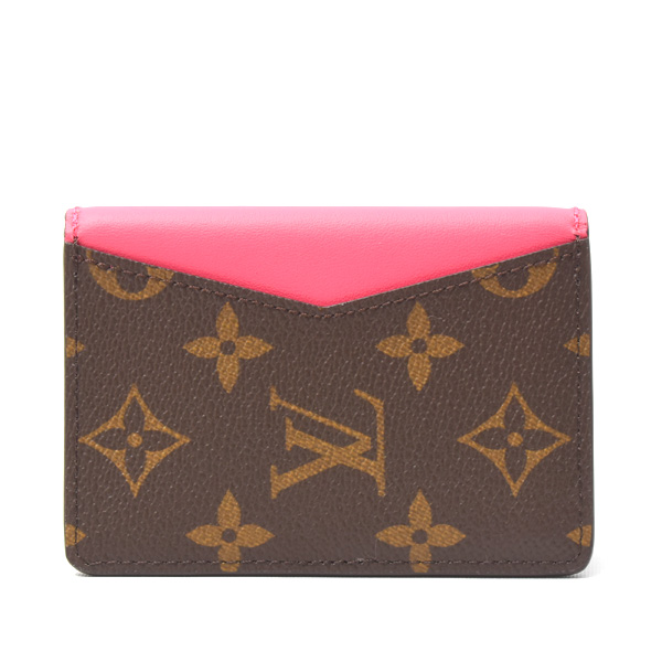 ルイヴィトン カードケース レディース モノグラムマカサー オーガナイザー ドゥ ポッシュ ポンディシェリピンク Louis Vuitton M12831 未使用品