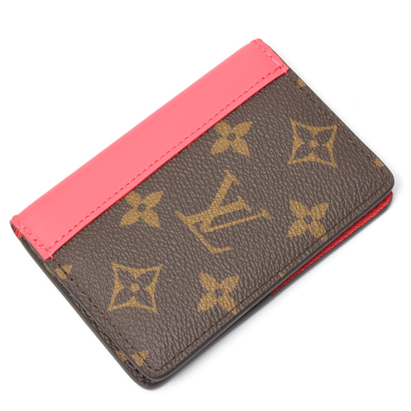 ルイヴィトン カードケース レディース モノグラムマカサー オーガナイザー ドゥ ポッシュ ポンディシェリピンク Louis Vuitton M12831 未使用品