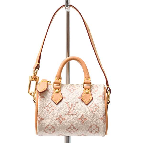 ルイヴィトン ブランド小物 レディース マイクロスピーディ バッグチャーム モノグラム デュンヌ Louis Vuitton M01882 中古