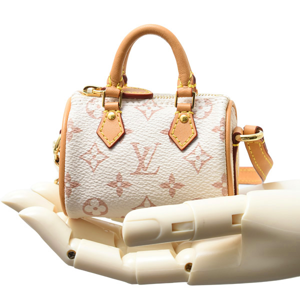 ルイヴィトン ブランド小物 レディース マイクロスピーディ バッグチャーム モノグラム デュンヌ Louis Vuitton M01882 中古